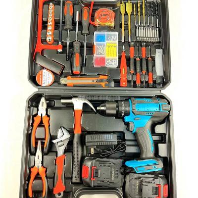 China Manufacturers 21V Electric Drill Tool Kit Box Support Electric OEM ODM OBM Iron Wholesale for sale