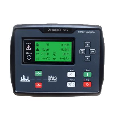 China Zhongling Generator Remote Control Genset Control Panel Module CLE6110UN for Gasoline Gasoline Diesel Generator for sale