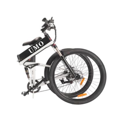 China Lightweight Mtb Aluminum Alloy 26 Inch Electric Fat Tire Bike 10Ah Load Folding Fast Electric Bicycle for sale