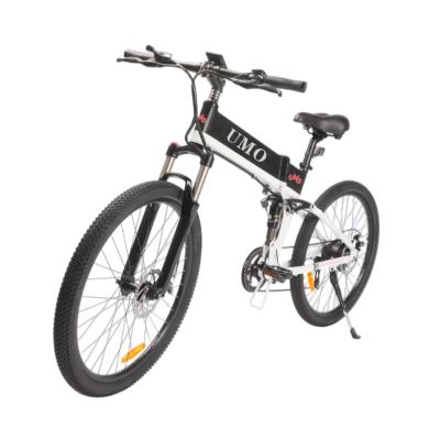 China Low Noise Cheap Electric Bike 350W 26Inch High Quality Aluminum Alloy Foldable Electric Bicycle for sale