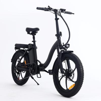 China Poland Drop Shipping 20 Inch Electric Folding Bike 48v 350w Lithium Battery E-Bike Stage Folding Electric Bikes For Adults for sale