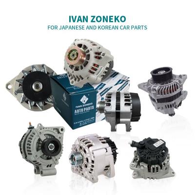 China 100% Import Material Ivanzoneko High Quality Hot Sell Best Rates Car Auto Electric Alternator For Toyota Nissan Suzuki Mitsubishi Honda Hyundai for sale