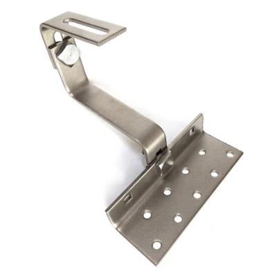 China Al6005-T5 Easy To Install Wholesale Solar Roof Hook Stainless Steel Home Roof Hook Solar Roof Hook For Solar Panel Bracket for sale