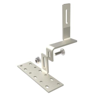 China Al6005-T5 Solar Tile Rack Mount Installation Stainless Steel Roof Hook for sale