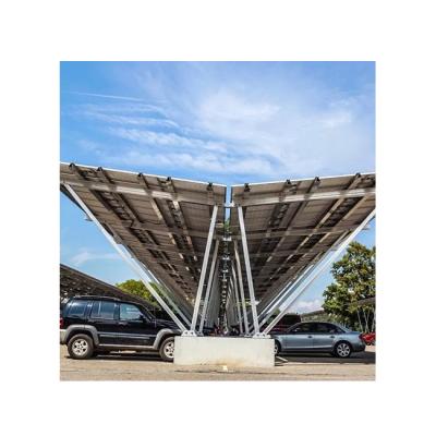 China Aluminum Bracket AL6005-T5 Solar Power Parking Lot Mounting System for sale