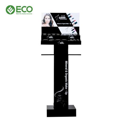 China The mall retail store cardboard display rack makeup display cosmetics hot selling lipsticks display rack for sale