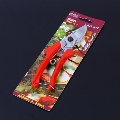 China Anti-Slip Handle Made In China Garden Tools Shears China Bypass Pruner Fruit Scissors for sale