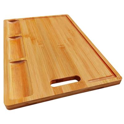 China Sustainable Custom Original Bamboo Wood Polishing Large Durable Bamboo Cutting Board for sale