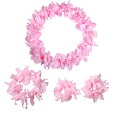 China Beautiful Colorful Artificial Flower Factory Price Indian Wedding Garlands Flower String/Wedding Flower Garlands for sale