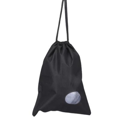 China FYLX Eco Friendly Recyclable Polyester Drawstring Bag For Carry Shopping for sale