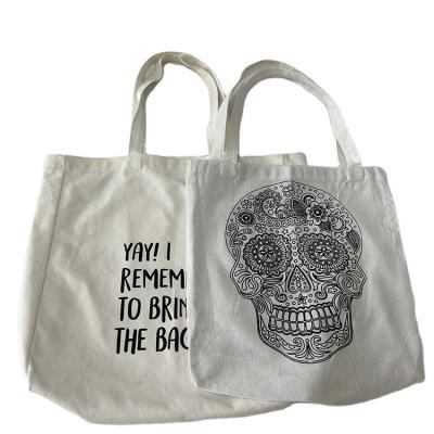 China High Quality Eco - Friendly Custom Printed Canvas Cotton Tote Bag / Cotton Canvas Tote Bags for sale