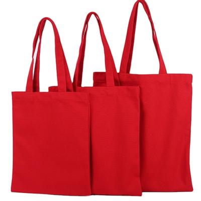 China Wholesale Eco - Friendly Cotton Canvas Bag With Logo For Daily Shopping Advertise Propaganda Bag for sale