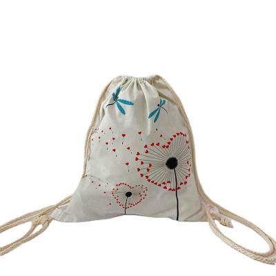 China Best Selling Organic Cotton Pouch Jewelry Pouch Recyclable Cotton Drawstring Pouch for sale