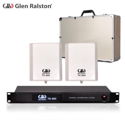 China Configure Glen Ralston Performance UHF Antenna Splitter Amplifier For Wireless Microphone System for sale