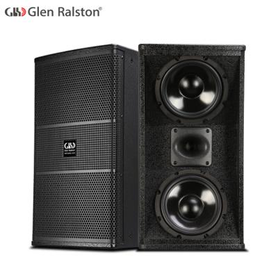 China Home Theater Glen Ralston Professional KTV Home Karaoke System Stage Speaker Dual 8 Inch Box Speaker for sale