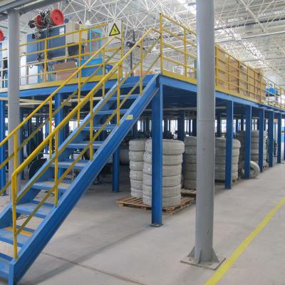 China Industrial Warehouse Storage Platform Multi Level Racking For Maximum Space Utilization for sale