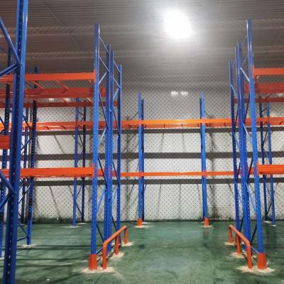 China Cold Storage Heavy Duty Pallet Rack With Powder Coating Finish Industrial Racks for sale