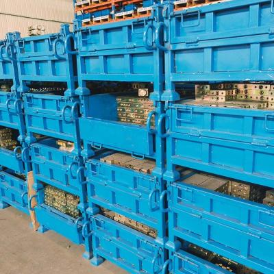 China Foldable Heavy Duty Storage Cage Ideal For Warehouse Storage And Transport for sale