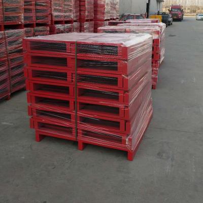 China Industrial Warehouse Steel Pallet Heavy Duty Iron Steel Pallets 3000KG for sale