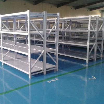 China Indoor Warehouse Storage Racks Boltless Rack Metal Shelving Suitable For Many Places for sale