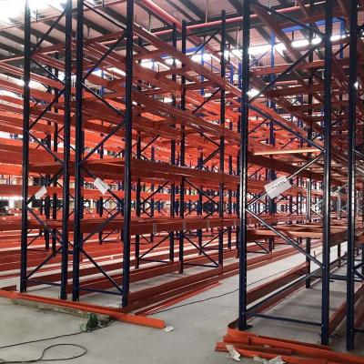 China Heavy Duty Warehouse  Very Narrow Aisle Racking System Narrow Aisle Racking 1000-2000kg for sale