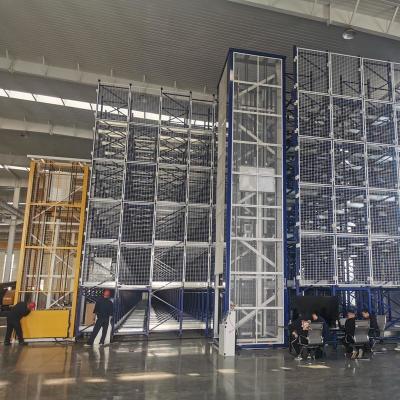 China Hochdichte-Schwerlast-Radio-Shuttle-Palletschienen-Lagerraummanagement zu verkaufen