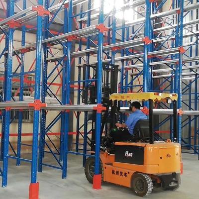 China Heavy Duty Warehouse Storage Drive In Pallet Racking Customized for sale