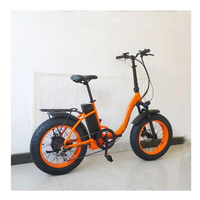 China Aluminum alloy wholesaler aluminum alloy fat tire folding e bike 500w e motor bikes fat e bike for sale