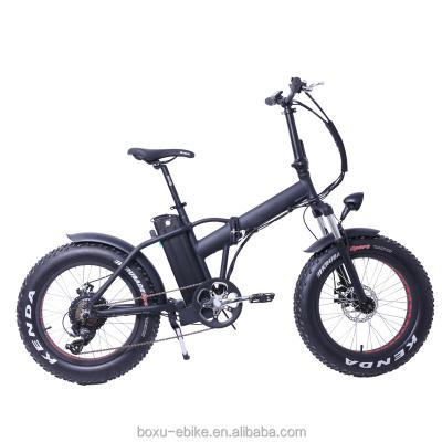 China Aluminum Alloy Boxu ebike 2022 New Model 20 Inch Spoked Wheels Aluminum Alloy fram ebike Fat Road Electric Bike Folding Bike for sale