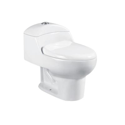 China Hot Selling Ware Sanitary One-Piece Toilet Modern Design S Toilet Customized Trap Toilet Double-Flow Lavatory Toilet for sale