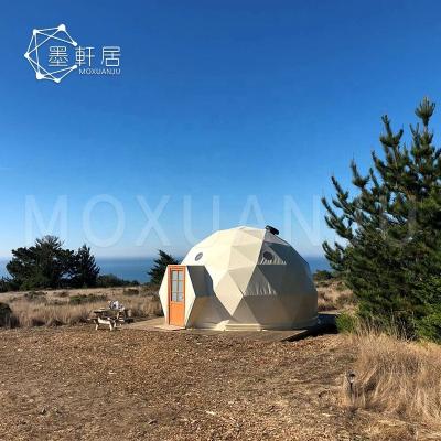 China Tube Type Tent Stake Luxury PVC Hotel Igloo Geodesic Dome Tents For Sale National Park Glamping Tent for sale