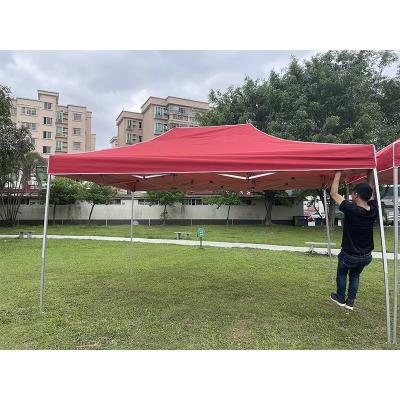 China Aluminum Alloy Aluminium Trade Show Tent Advertising Custom Promotional Event  Logo Folded Gazebo Marquee Canopy Pop Up Tent for sale