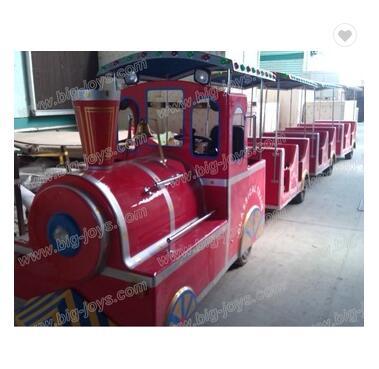 China FRP+stainless steel 16 person shopping mall electric trackless train for sale for sale