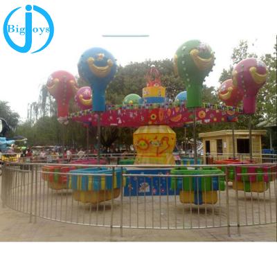 China Fiberglass And Steel Outdoor Amusement Park Rides , Amusement Samba Balloon Ride With Trailer for sale