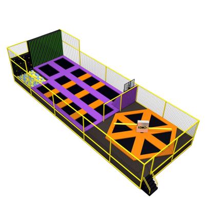 China With protective net children and adults indoor rebounder trampoline for indoor playground for sale