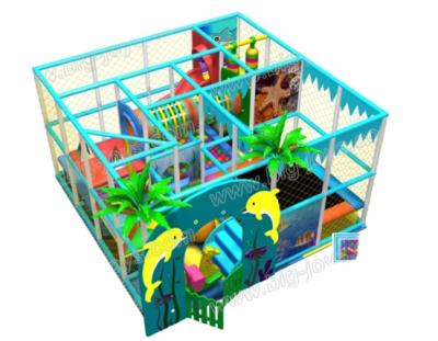 China Popular LLDPE Indoor Playground In Stock, Best Selling Kids Small Indoor Playground for sale