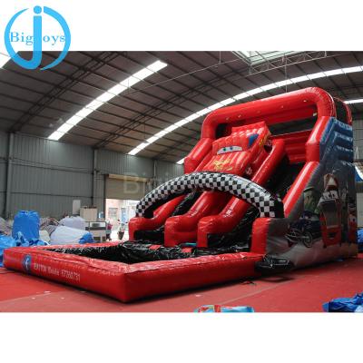 China PVC inflatable kids water slides for sale, big inflatable water slide for kids and adults for sale