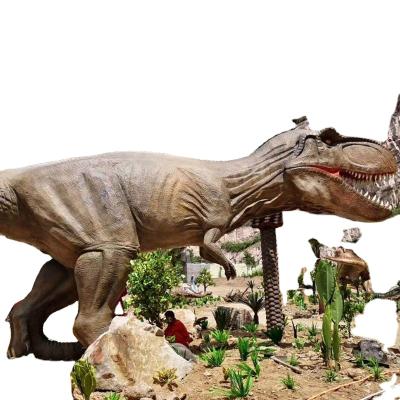 China Amazing world of dinosaur theme park animatronic the sound of dinosaurs for sale