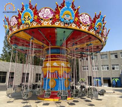 China Attractive And Wonderful Amusement Park Amusement Rides Flying Chair For Sale for sale