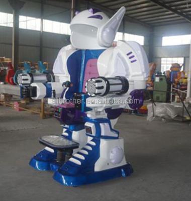 China Children and children of adults and adults 2017 new funny game machine robot rides walking seats for sale