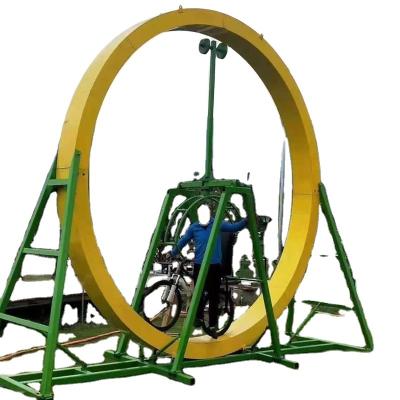 China Metal Spinning Bike 360 ​​Rotating Children's Bike Adult Bicycle Games Amusement Park For Sale for sale