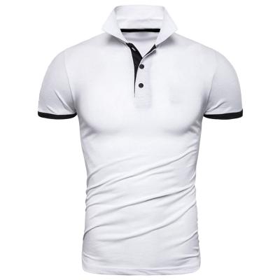 China Custom Wholesale Anti-wrinkle Summer Business Work Clothes Top Short Sleeved Polo Shirt for sale