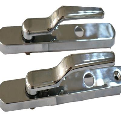 China DAF OEM upvc modern home safe fancy heavy duty folding door handle convex set for sale