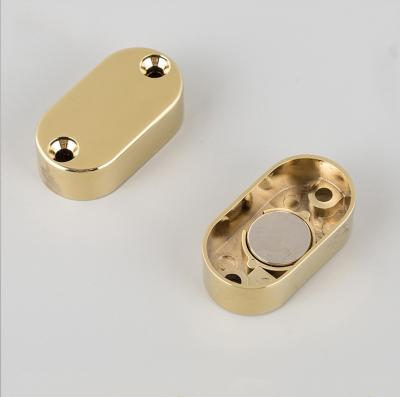 China Factory Direct Selling Zinc Alloy Gold Coating Easy Power Installation UK Door Bracket for sale