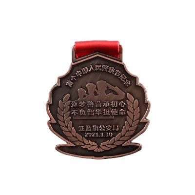 China Commercial Display China Manufacture No Min Order Souvenir Sport Marathon Finisher Medal Custom Custom for sale