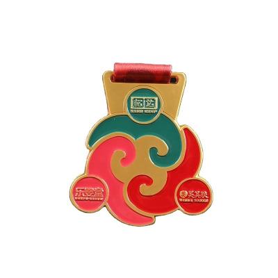 China Custom high quality 3D metal marathon sport medal from commercial display manufacturer for sale