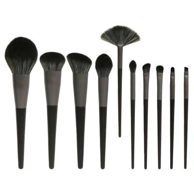 China 10 Pcs Skin-friendly Wholesale Cheap Custom Makeup Brush Makeup Brush Set Logo Makeup Brush for sale