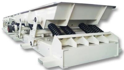 China Long Distance Two-Mass Resonance Balanced Vibratory Conveyor for Salt Conveying for sale