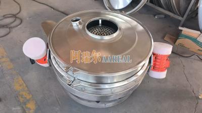 China Stainless Steel 400mm~2100mm 1~2 Decks Low Profile Flow Thru Inline Vibrating Control Sieve Vibro Sieve For Chocolate Powder With Double Motors for sale