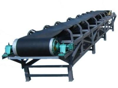 China Chemical Materials Industrial Conveyor Belts Stationary Type Smooth Delivery for sale